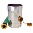 Zambelli Titanzink Regenwassersammler DN87 mit...