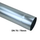 Titanzink Fallrohr DN76 x 1000 mm