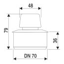 HT-Rohrbelüfter DN75